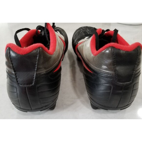 Nike Medio FG US 11 Black Red White Cleats 442122-061 Year 2011 - Picture 5 of 10